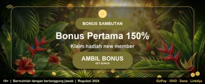 Bonus Welcome Member Baru banner